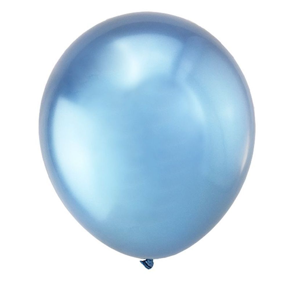 Шар (12"/30 см) Ассорти, Зеркальные 50 шт.