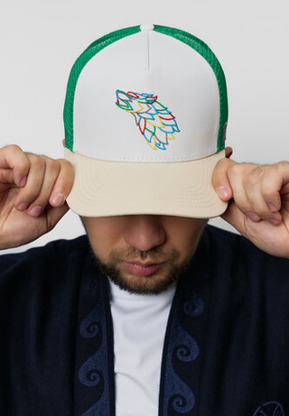 Кепка KOK BORI BEIGE GREEN