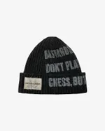 Шапка Une Petite Emeute Однослойная Chess Bastards серая