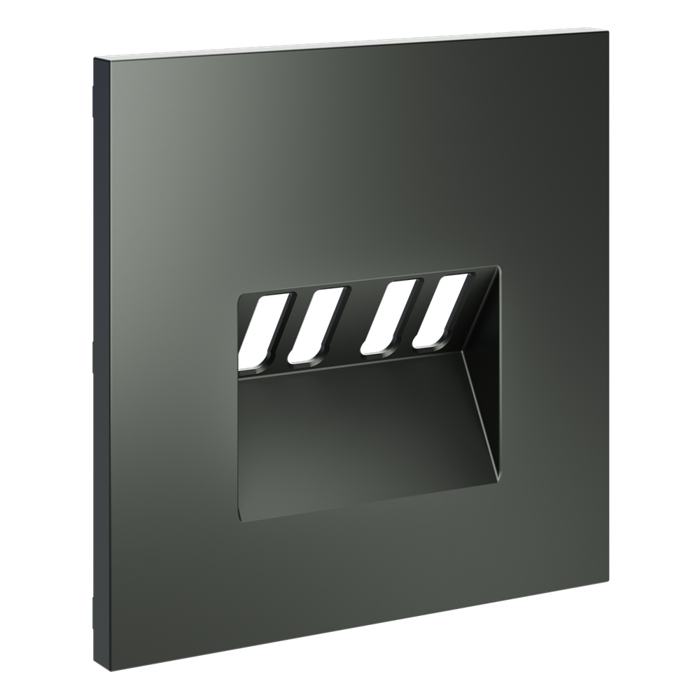 Накладка для розетки акустической 4-местной , (титан) Voltum S70 VLS001506