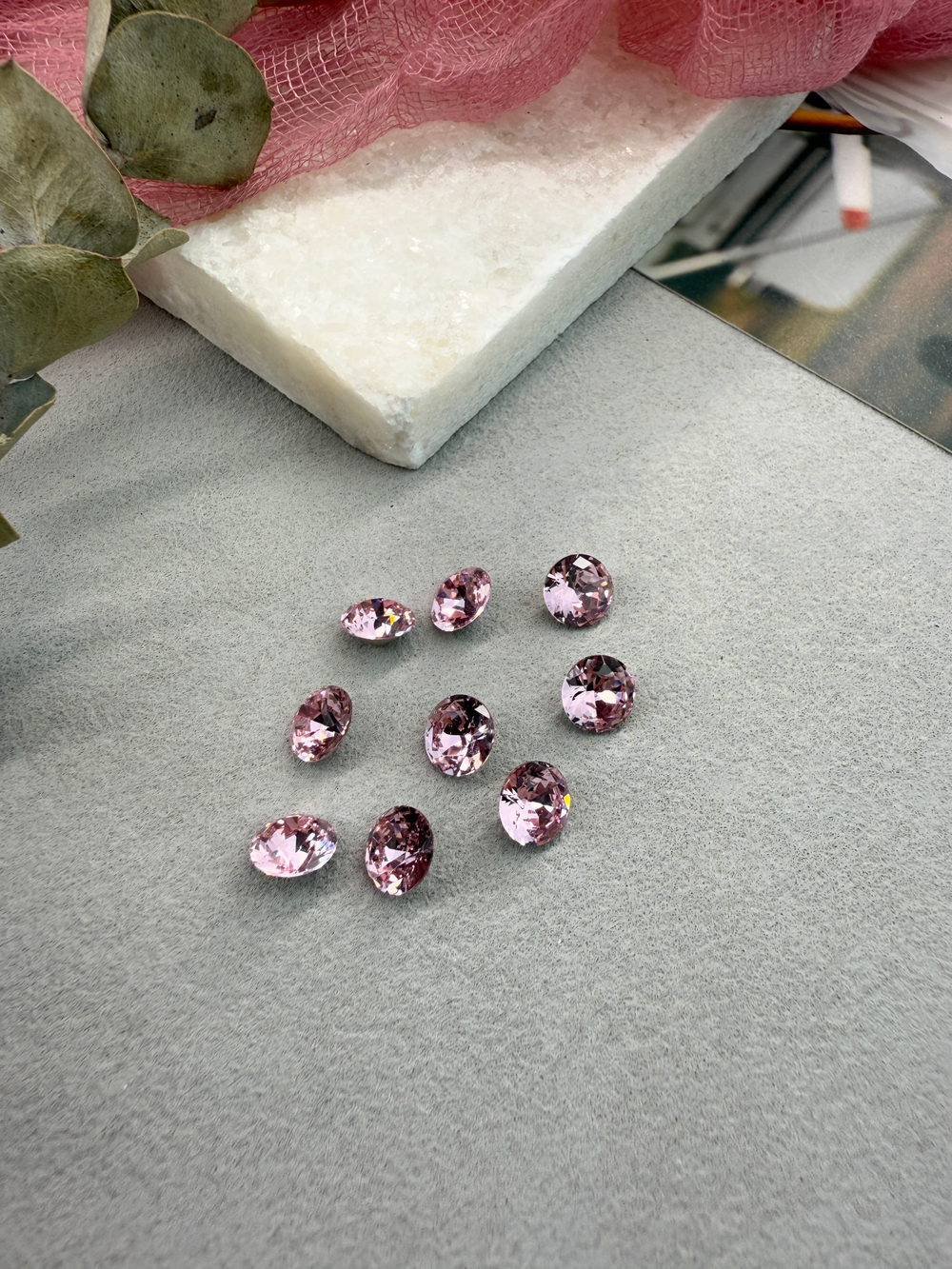 Шатон Chatone 8 мм (ss39), Rose