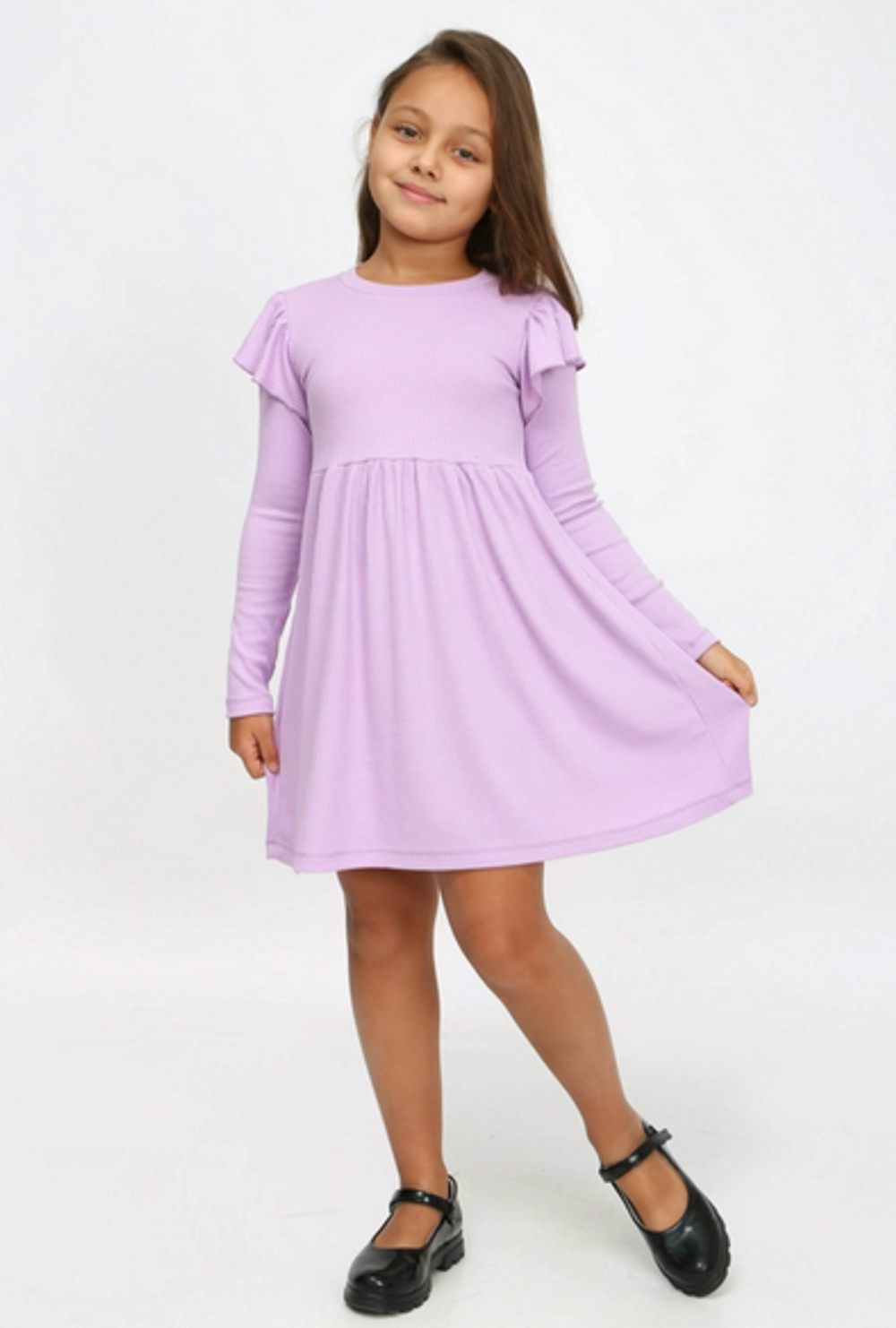 Платье "Гуля-2" р.110, Сиреневый (Ивашка)