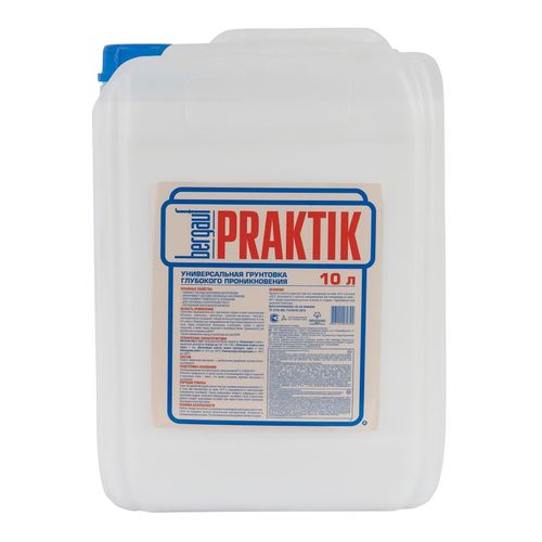 Грунтовка Бергауф Praktik глубокого проникновения 10 л