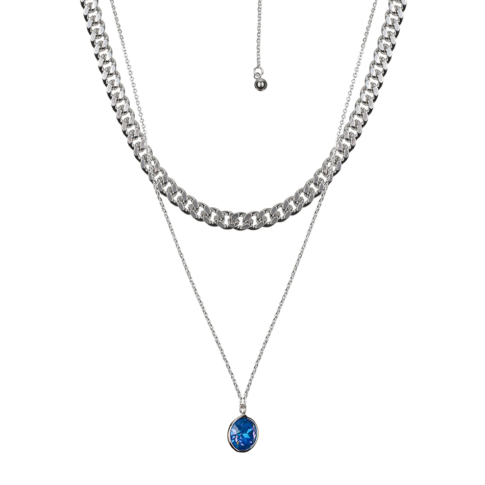 Колье Fiore Luna Royal Blue Delite B2402SW-N01.23 BL/S