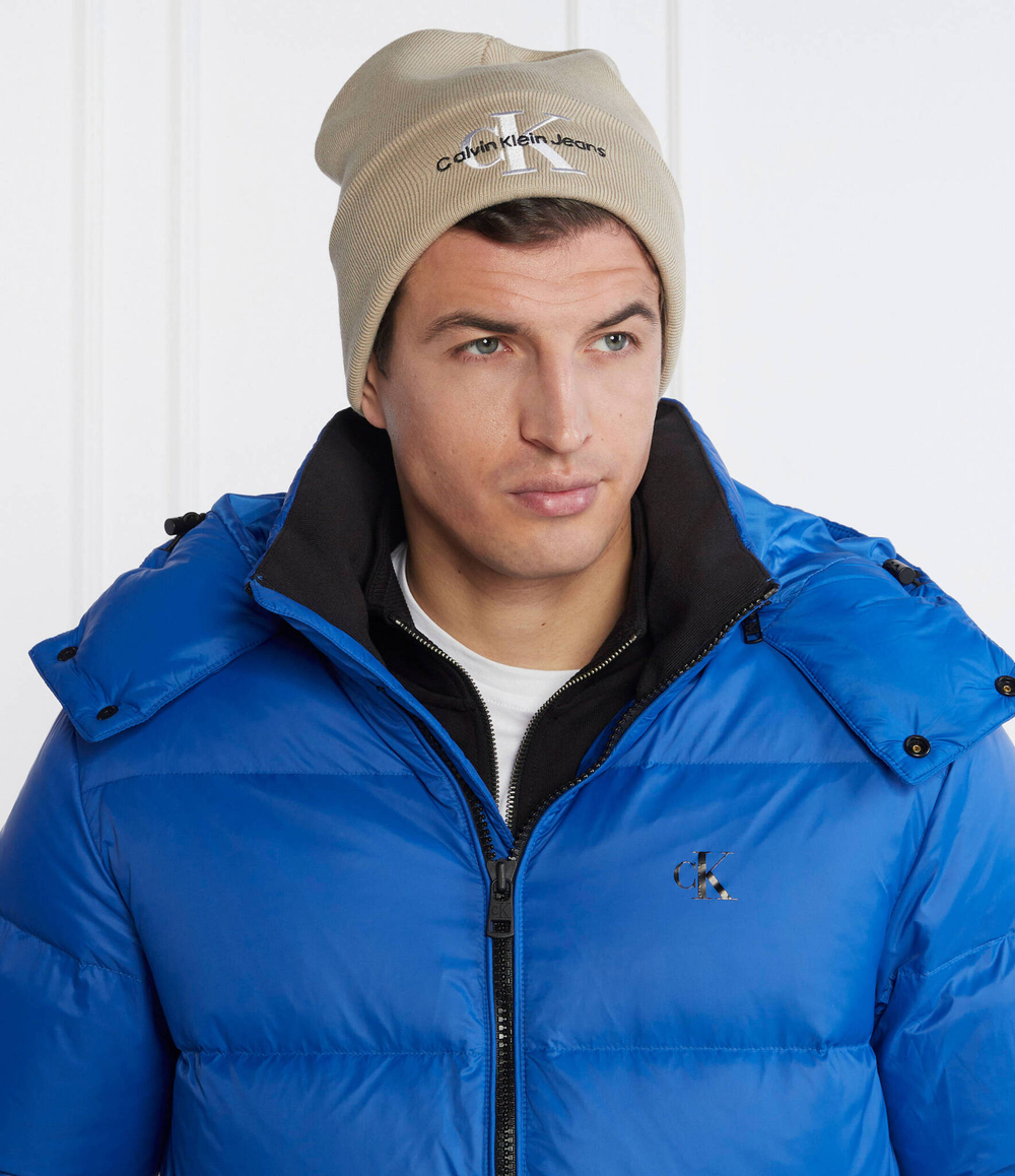 Шапка MONOLOGO EMBRO CALVIN KLEIN JEANS - бежевый(K50K511160)