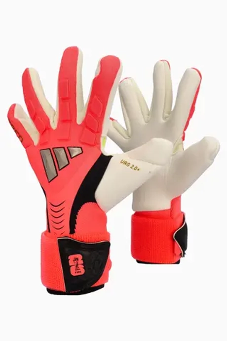 Вратарские перчатки adidas Predator Pro Strap - красный