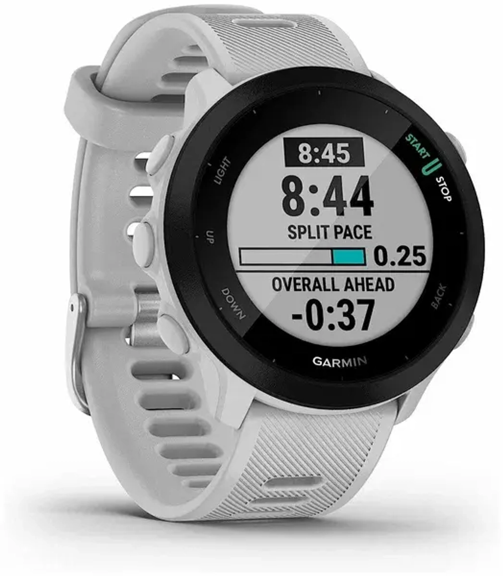 Умные часы Garmin Forerunner 55 42 мм, белый (White)