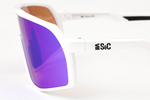 Очки S&C YOUCAN Full revo blue mirror, Matt white