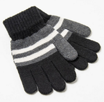 Перчатки детские, цвет чёрный, р. 18/ 9879966 Rossini, 1 шт.
