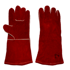 Краги Росмарка К1401, красные, с подкладкой, 35 см