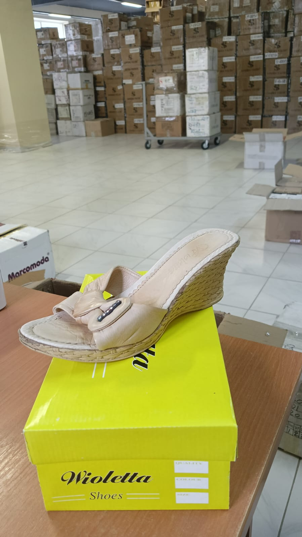 Шлепанцы женские WIOLETTA 450-01-320 (УЦЕНКА)