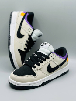 Детские кожаные кроссовки Nike SB Sacai