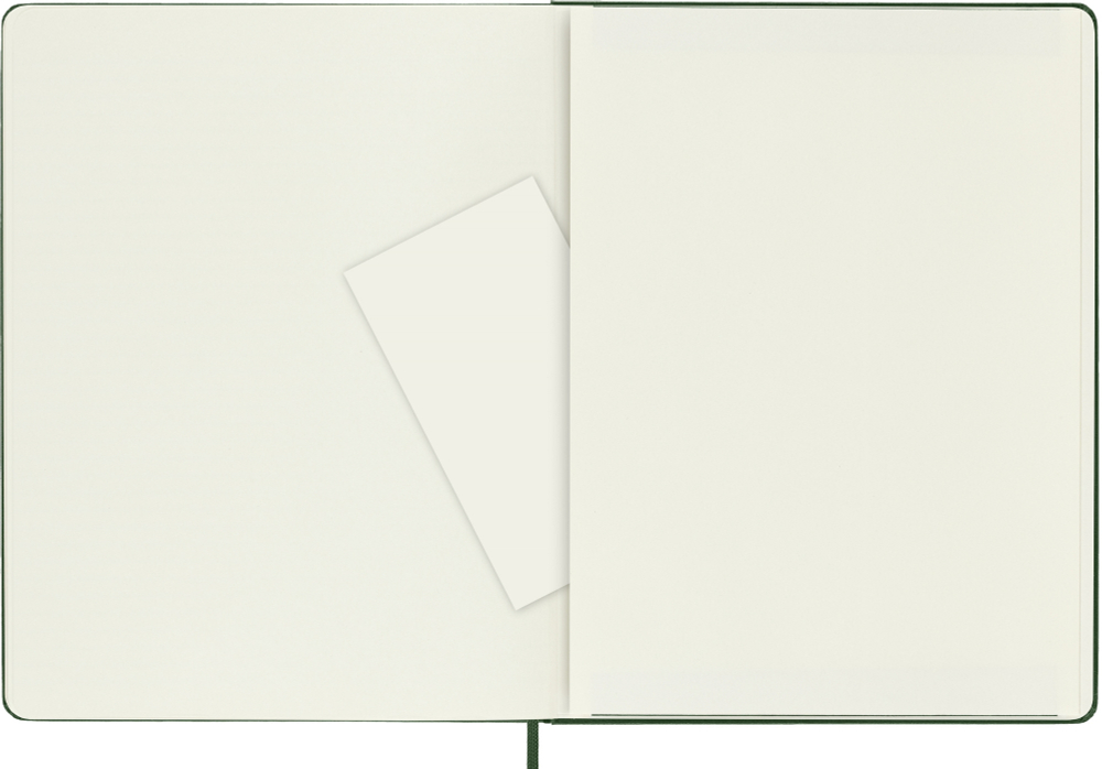 Блокнот Moleskine Classic (QP092K15) 19х25cм 192стр. нелинованный твердая обложка зеленый