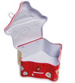 BX- 53/2 Металлическая копилка «Пряничный домик»