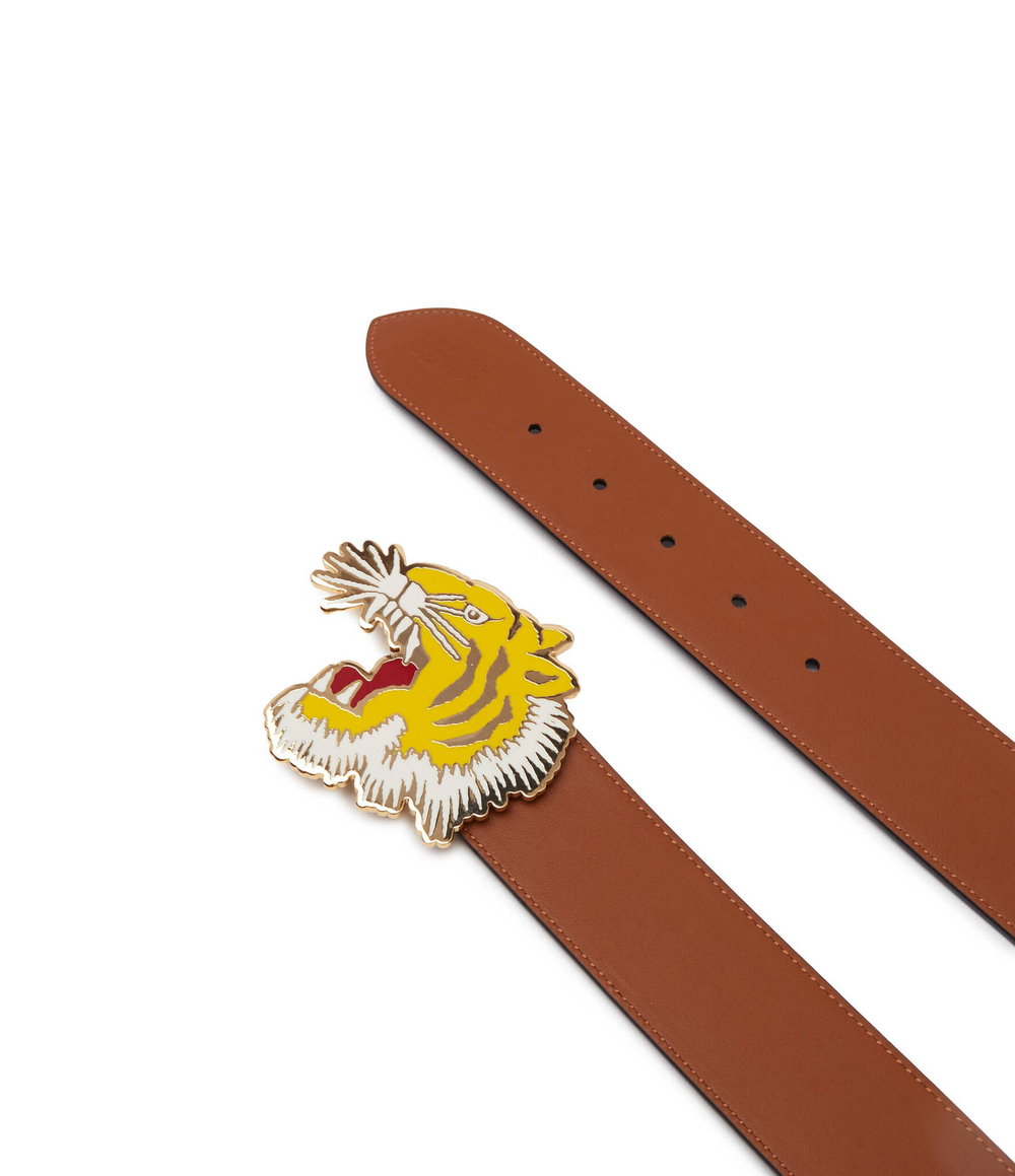 Двухсторонний кожаный ремень Kenzo - черный(FC65CE004L25)