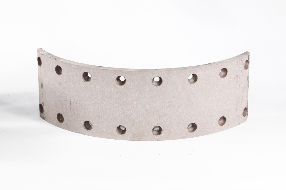 Рем. комплект тормозных накладок а/м УРАЛ-375 стар. обр.  (Сверл./с заклёпками/ширина 120мм./ к-т 4 шт.)