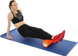 Валик для фитнеса «ТУБА» оранжевый