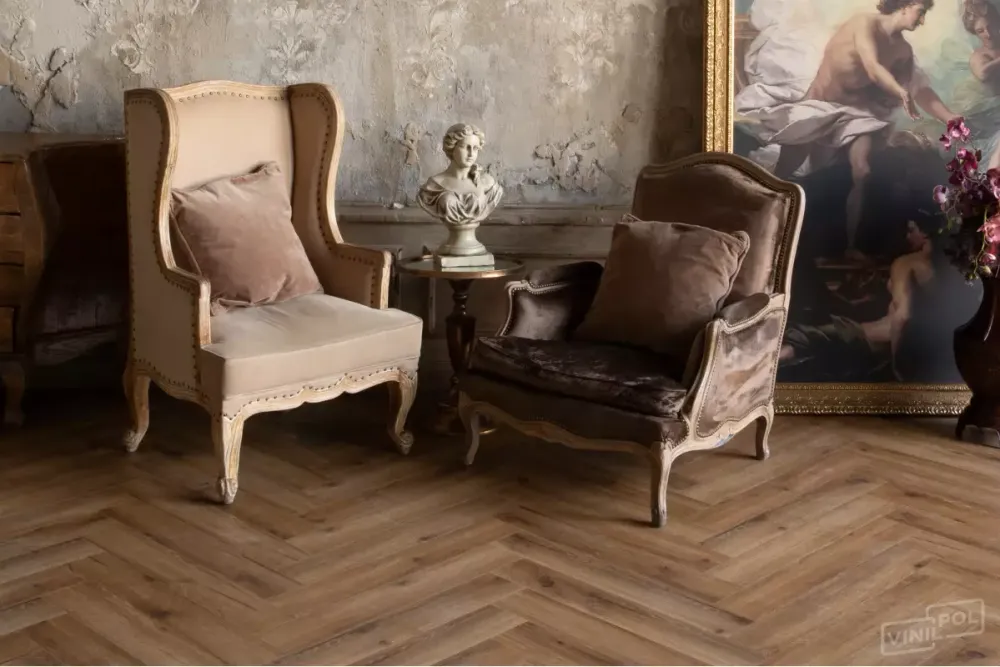 VinilPol Herringbone Паркет Франческо, 1,355 м²