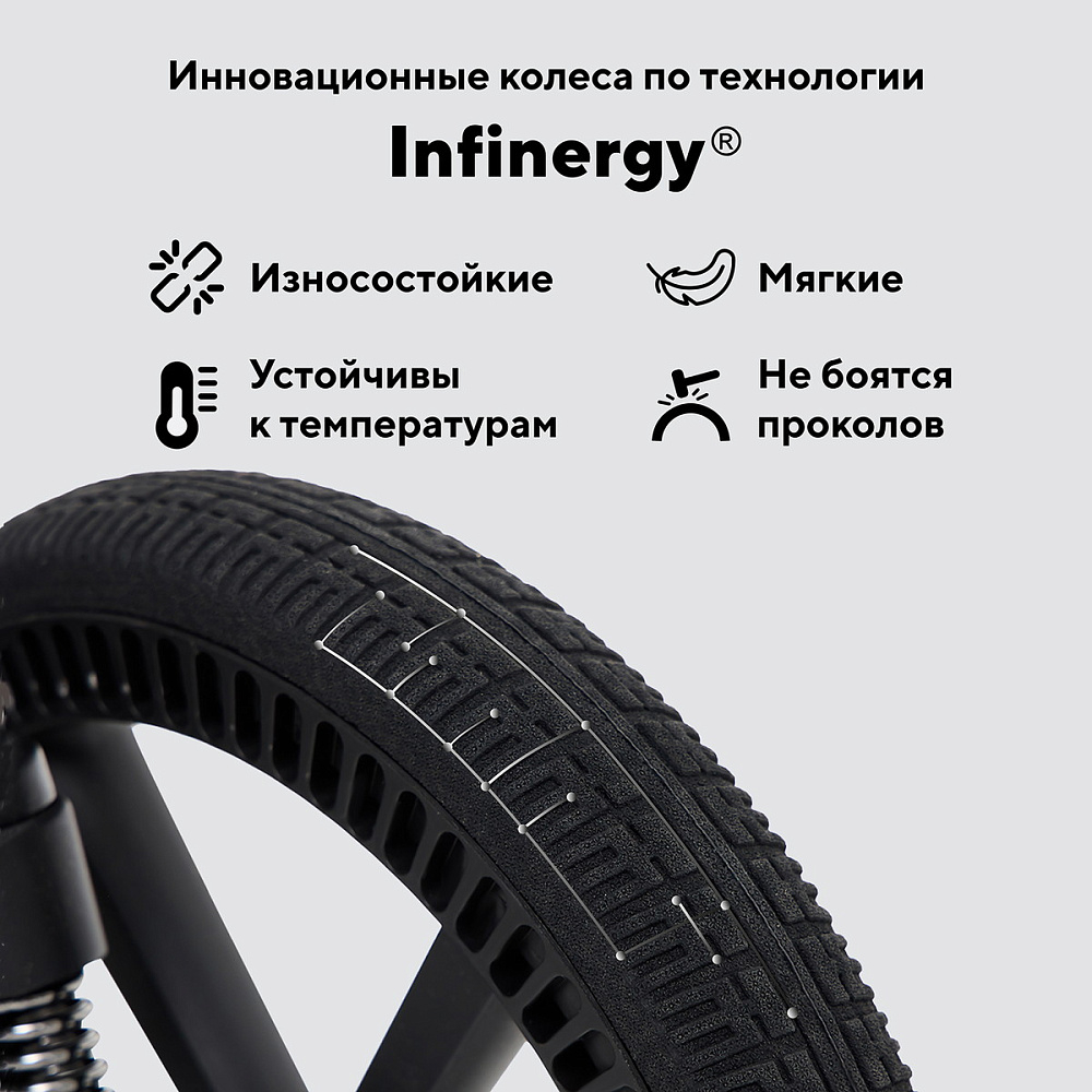 Детская коляска Rant Falcon Soft Therm 3 в 1 с автокреслом Cruise Black Beige