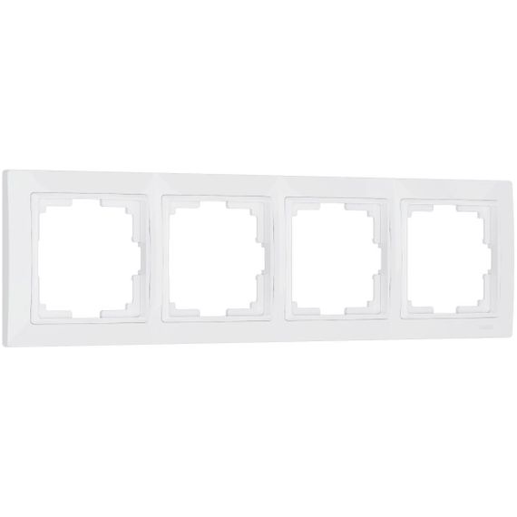 Рамка на 4 поста Werkel Snabb basic белый W0042001 4690389161414