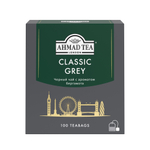 Чай "Ahmad Tea", Чай Классик Грей, черный, пакетики с ярлычками, 100х1,9г