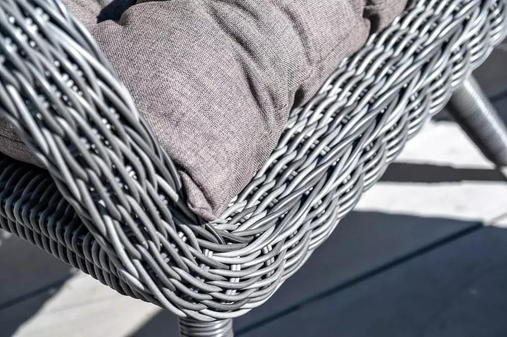 "Толедо" лаунж-зона из искусственного ротанга, цвет графит