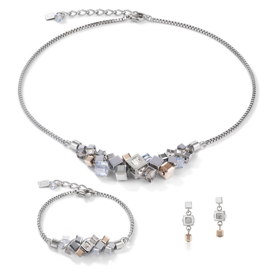 Колье Coeur de Lion Silver-Rosegold 5037/10-1723