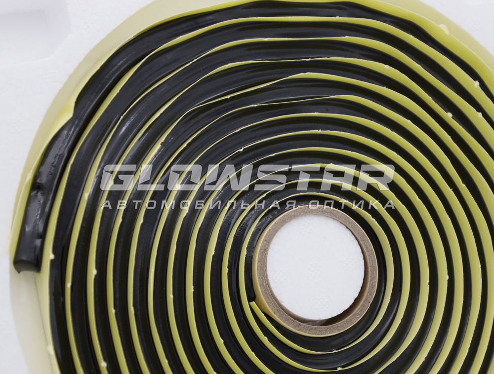 Герметик Butyl Black Hot жесткий, черный (рулон)