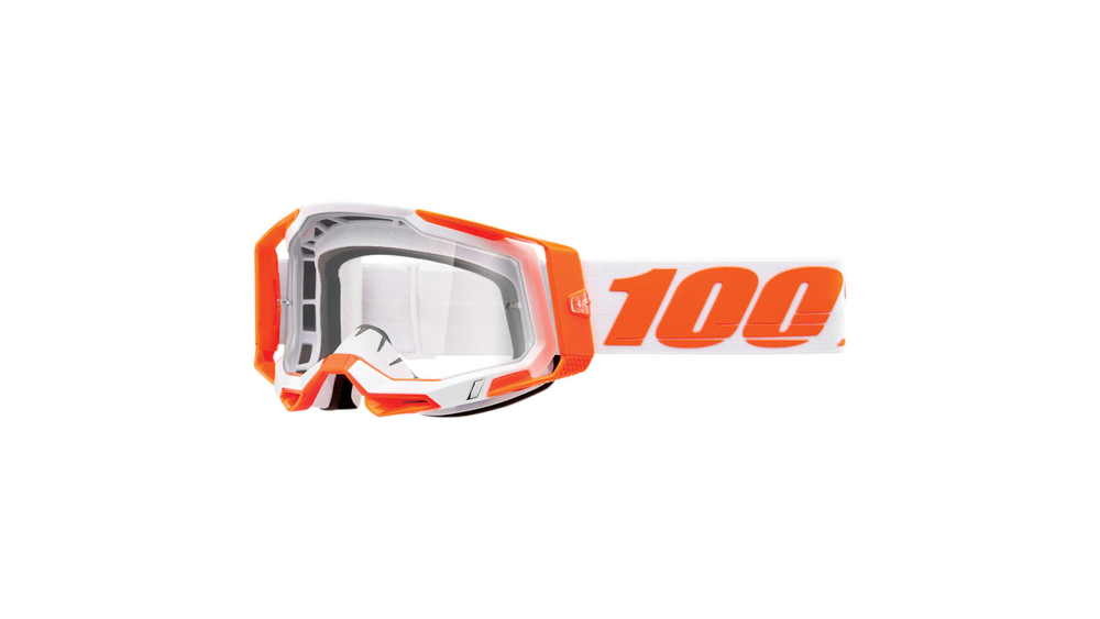 Очки 100% Racecraft 2 Goggle Orange / Clear Lens (50009-00013)