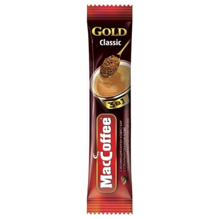 Кофе MacCoffee Gold Classic 3в1 16гр м/у