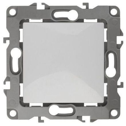 Кнопка 10АХ-250В Эра12 бел. 12-1111-01 ЭРА Б0047830