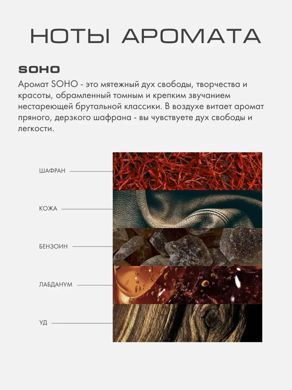 Интерьерный парфюм SOHO