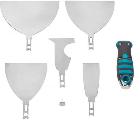 Набор шпателей BIHUI со сменными лезвиями (6 предметов), арт. PTKSK6