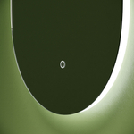 Зеркало Sancos Oval 55 см OV55C с подсветкой