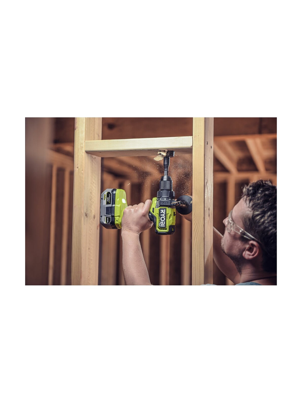 Бесщеточная ударная дрель-шуруповерт Ryobi ONE+ HP RPD18X-0 5133004984