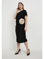 Платье нарядное из крепа больших размеров