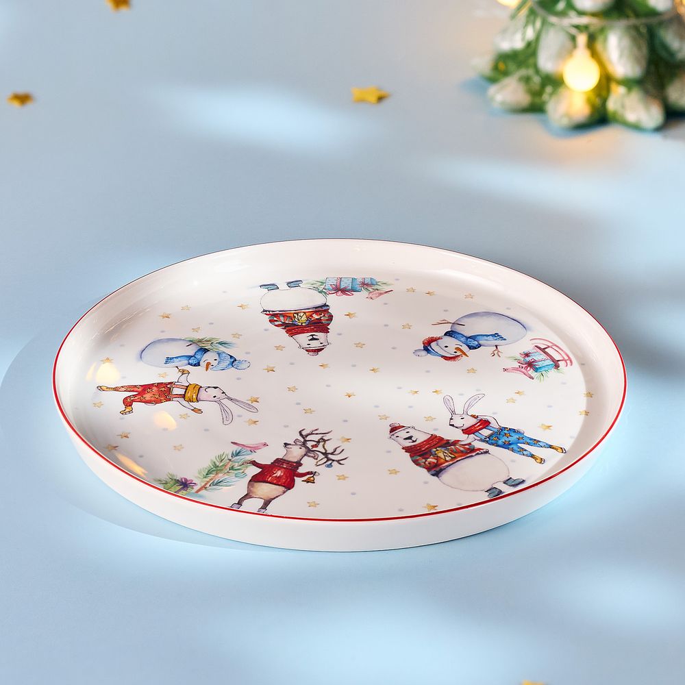 ТАРЕЛКА LEFARD "WINTER STORY" 26 СМ (КОР=24ШТ.)