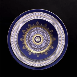 Wedgwood Блюдце для чашки эспрессо Wedgwood Prestige Anthemion Blue 11,5 см (без чашки)