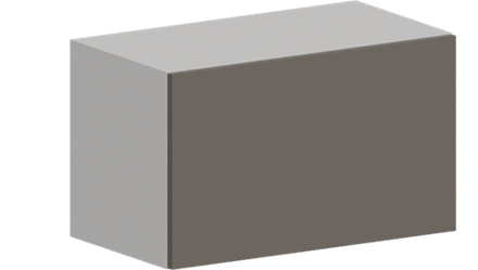 Кухня Модуль ШВГ 600 Белый / Грей Софт