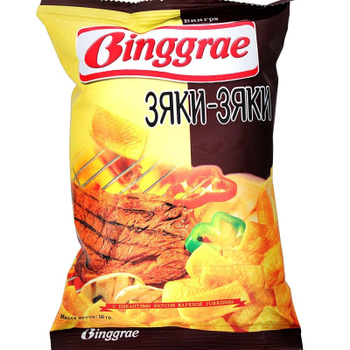Чипсы Binggrae Зяки-Зяки 50 г