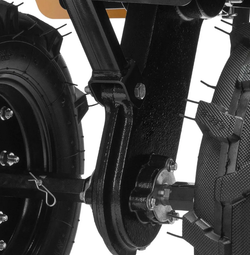 Мотоблок DPT-370S, 7 л.с., ремен.сцеп, фрез 3х4, ШОМ, передачи 3В/1Н// Denzel