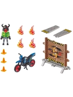 Набор Трюковой мотоцикл с горящим препятствием Playmobil 70533