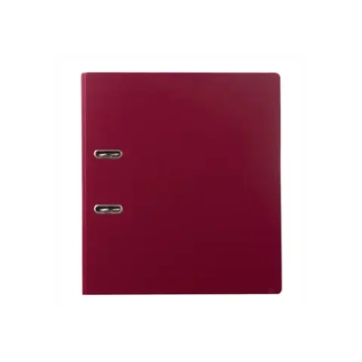 Регистратор 70мм BRAUBERG двухсторонний ПВХ, см. инф. окно, бордовый