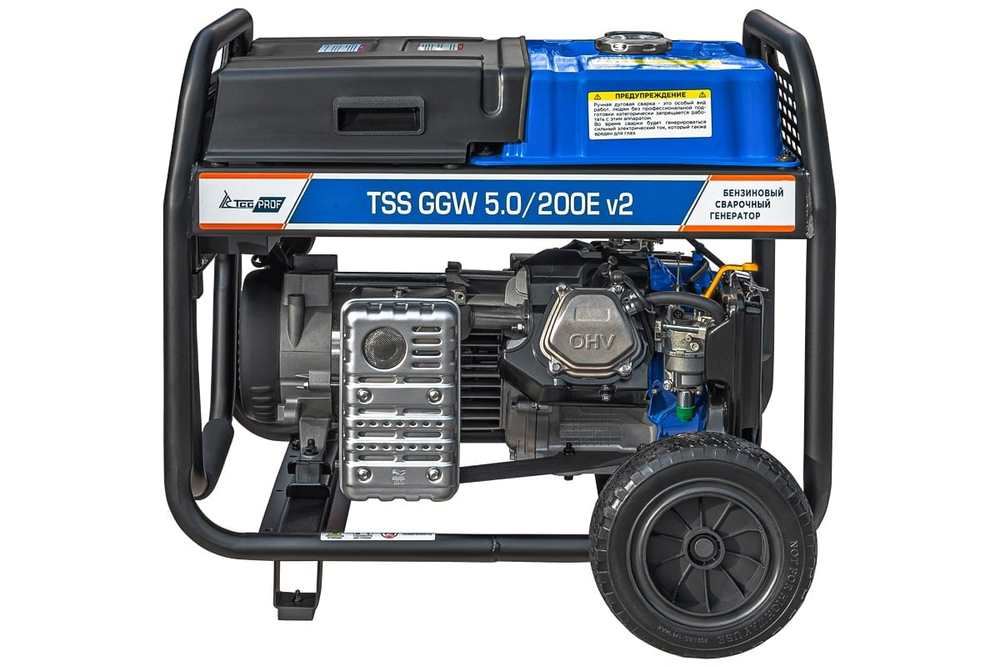 Бензиновый сварочный генератор TSS PROF GGW 5.0/200E v2 045624