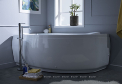 Акриловая ванна Aquanet (Акванет) Capri 160x100 L с каркасом