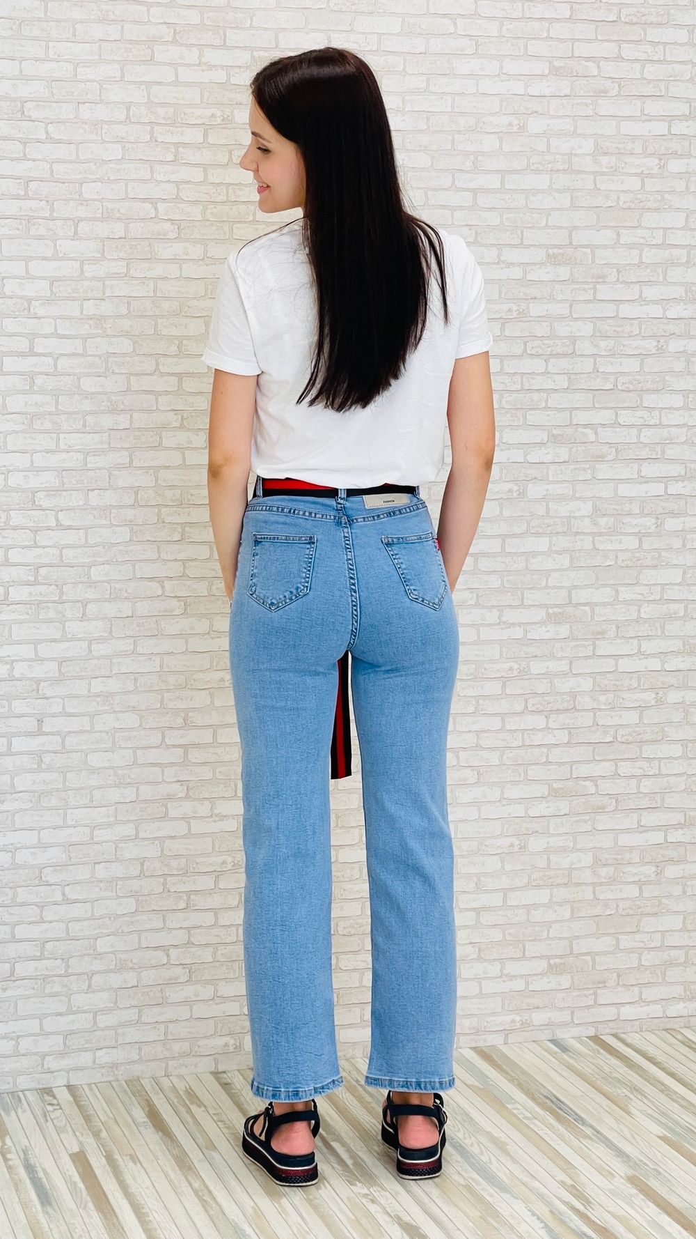 Джинсы МС-2-1078 (голубой)