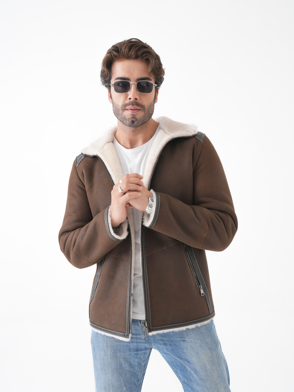 Дубленка мужская