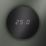 Терморегулятор электронный VOLTUM S70 с индикацией и датчиком, для теплого пола, (титан)