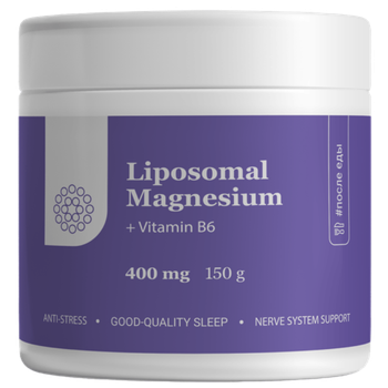 Liposomal Vitamins Magnesium + Vitamin B6 400 mg 400 g , Магний + Витамин В6