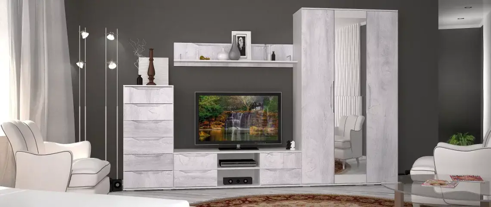 СОРРЕНТО шкаф 2-х ств. EVO